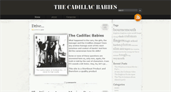 Desktop Screenshot of cadillacbabies.com